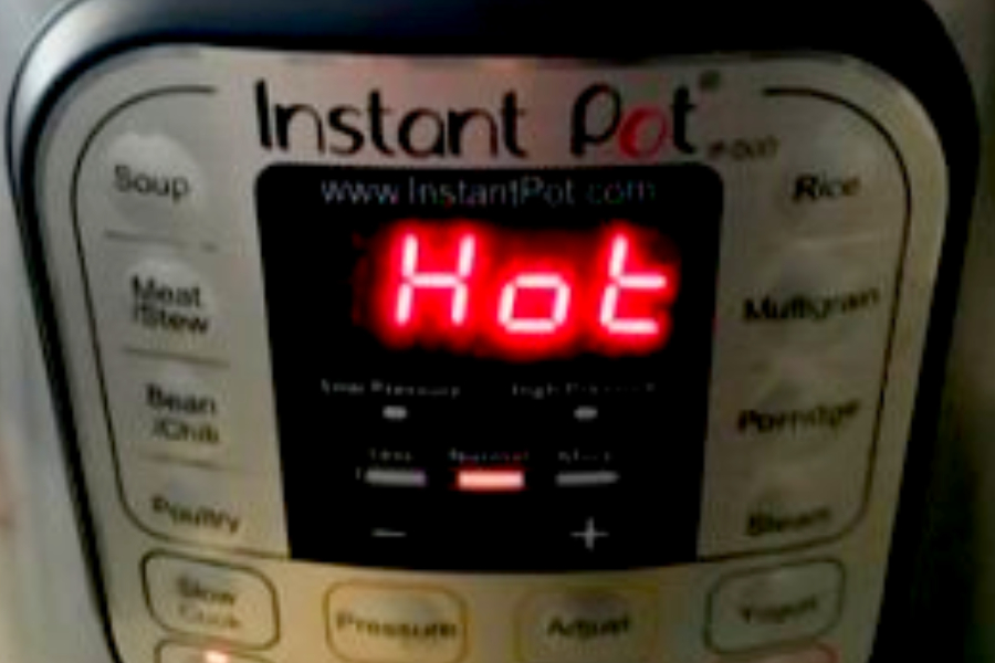 instant pot HOT