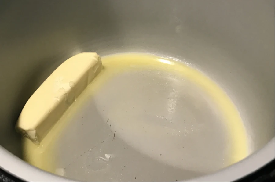 melting butter 