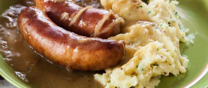 Instant Pot Bangers and Mash Recipe instant pot bangers and mash
