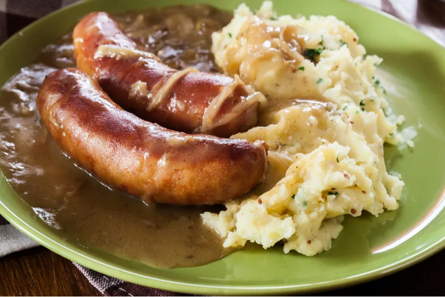 instant pot bangers and mash