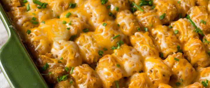 Tater Tot Hot Dish Recipe – aka Tater Tot Casserole tater tot hot dish