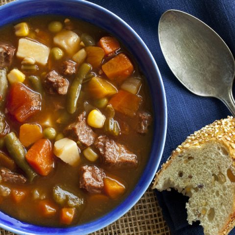 instant pot vegetable beef soup