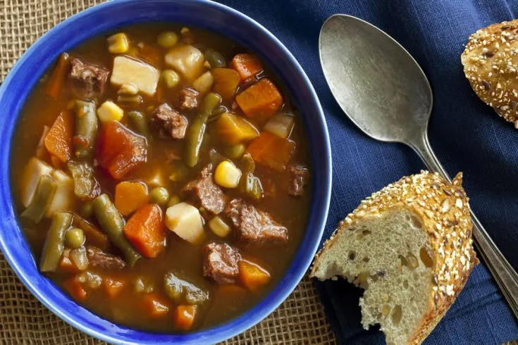 instant pot vegetable beef soup