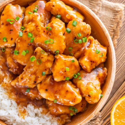 instant pot orange chicken