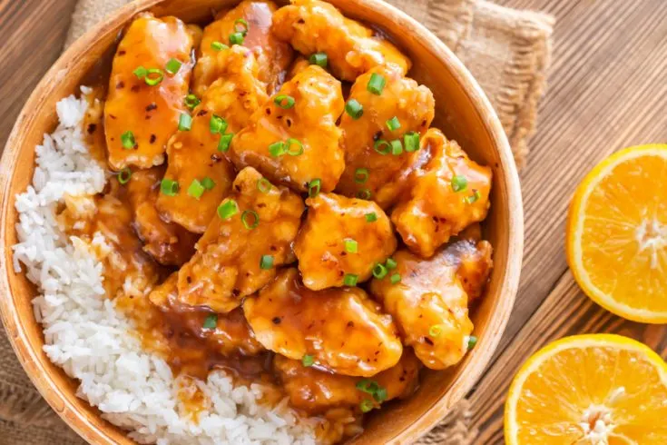 instant pot orange chicken