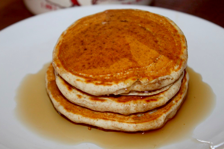 homemade pancakes 