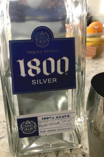 tequila for Pure Mexican margarita 