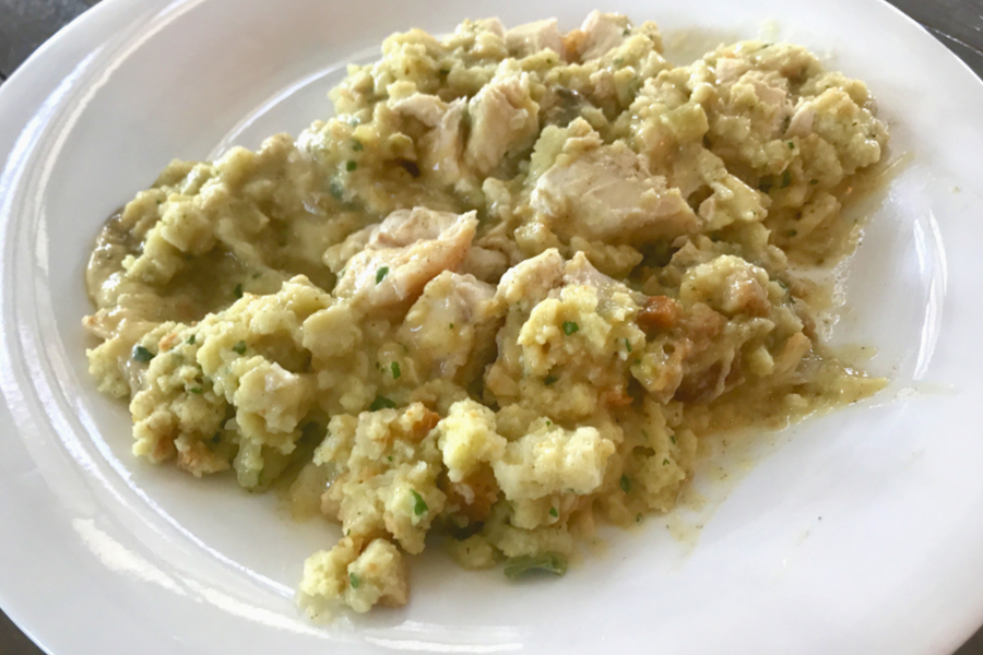 chicken stuffing casserole 