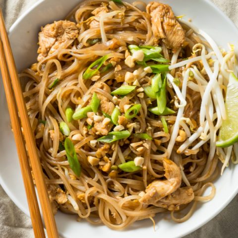 instant pot chicken pad thai