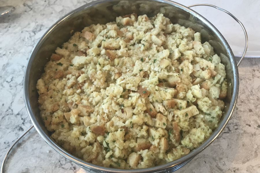 chicken stuffing casserole 