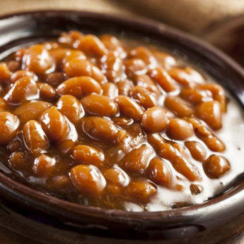 slow cooker baked beans