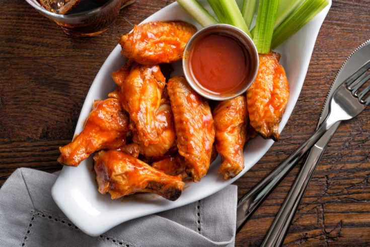 air fryer buffalo chicken wings