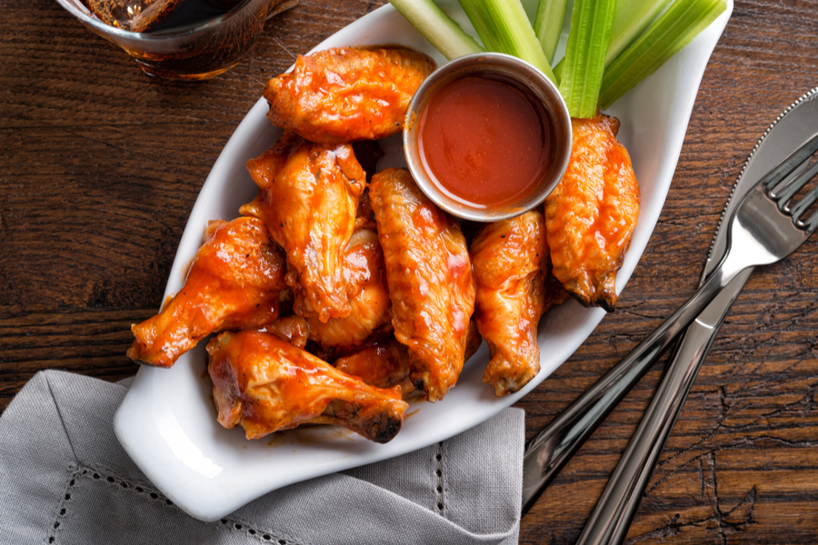 air fryer buffalo chicken wings