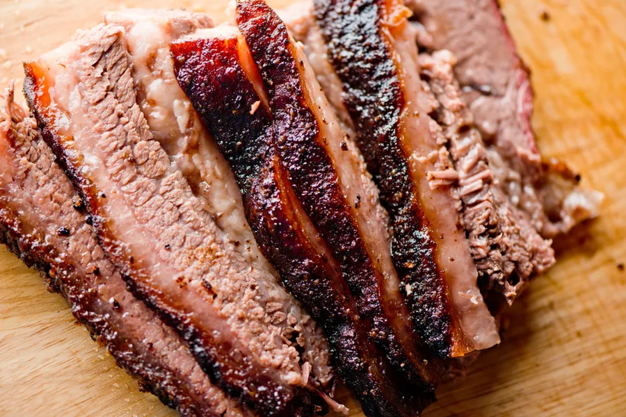 sliced brisket 