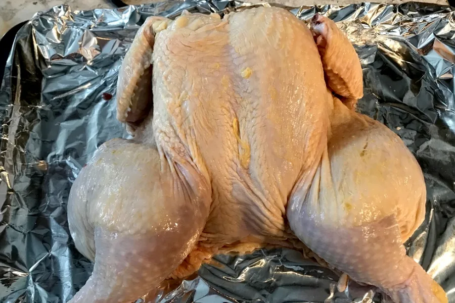 break the chicken breast