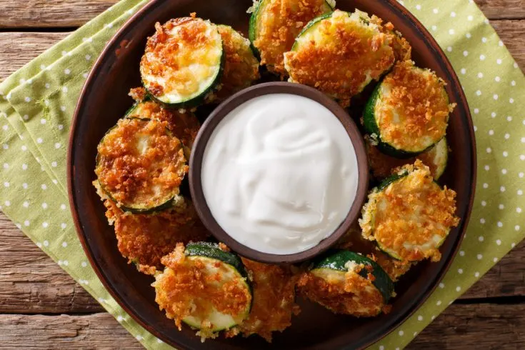 air fryer zucchini chips