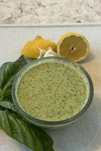 easy basil pesto