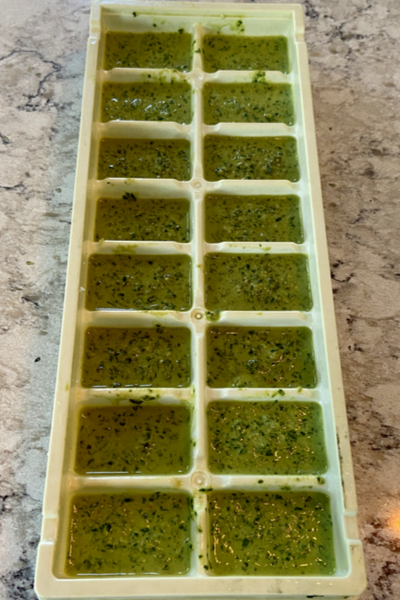 freeze pesto 