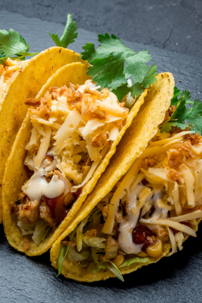 Instant Pot Chicken Tacos