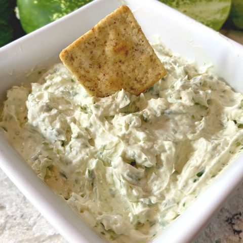 Cucumber Cream Cheese Spread-image