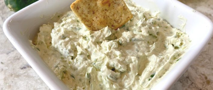 Cucumber Cream Cheese Spread – Warning, It’s Addictive! cucumber cream cheese spread