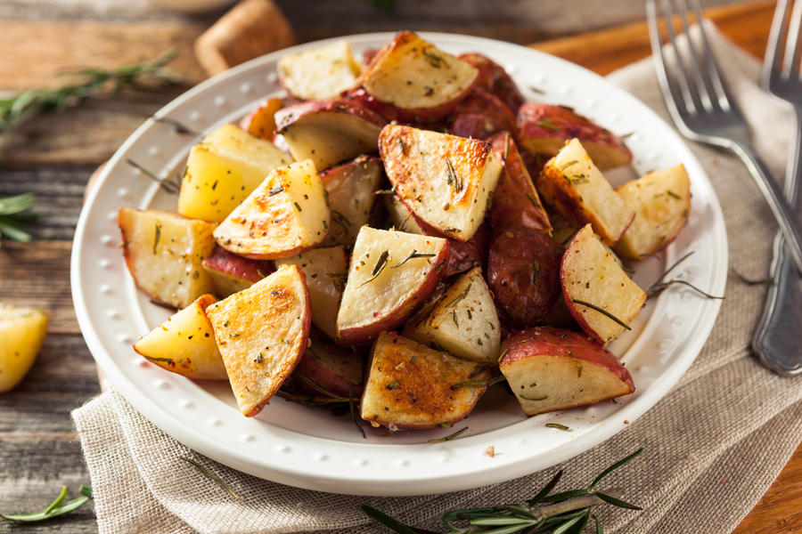 air fryer ranch potatoes