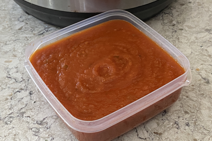 Fresh tomato discount sauce instant pot