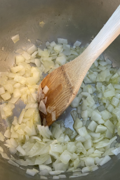 onions sauteed