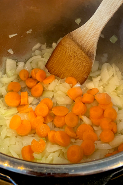 carrots and onions