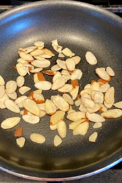 toasted slivered almonds