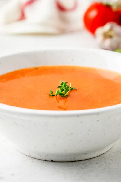 Instant Pot Tomato Soup with Fresh Tomatoes