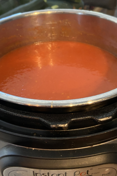instant pot tomato soup 