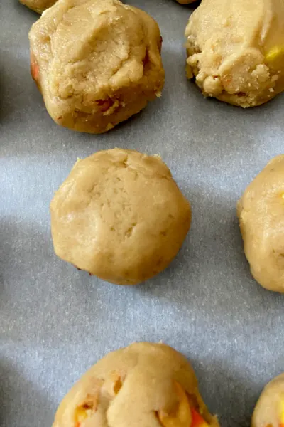 bottom of cookie dough 