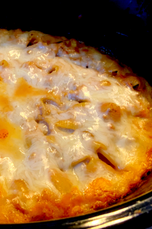 cheesy topping in crock pot