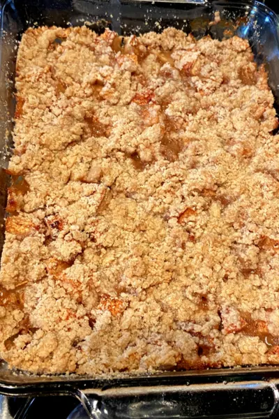 Grandma's apple crisp 