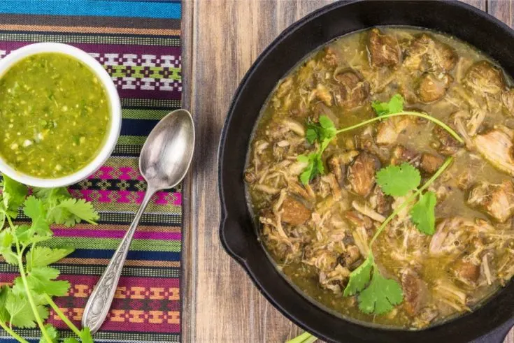 instant pot chicken chile verde