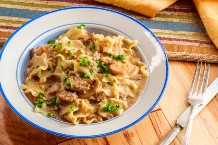 instant pot stroganoff