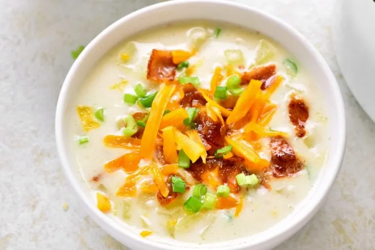 Slow Cooker Loaded Potato Soup Recipe