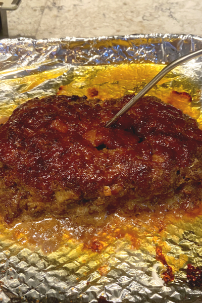 thermometer in meatloaf 