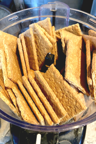 graham crackers in food processor 