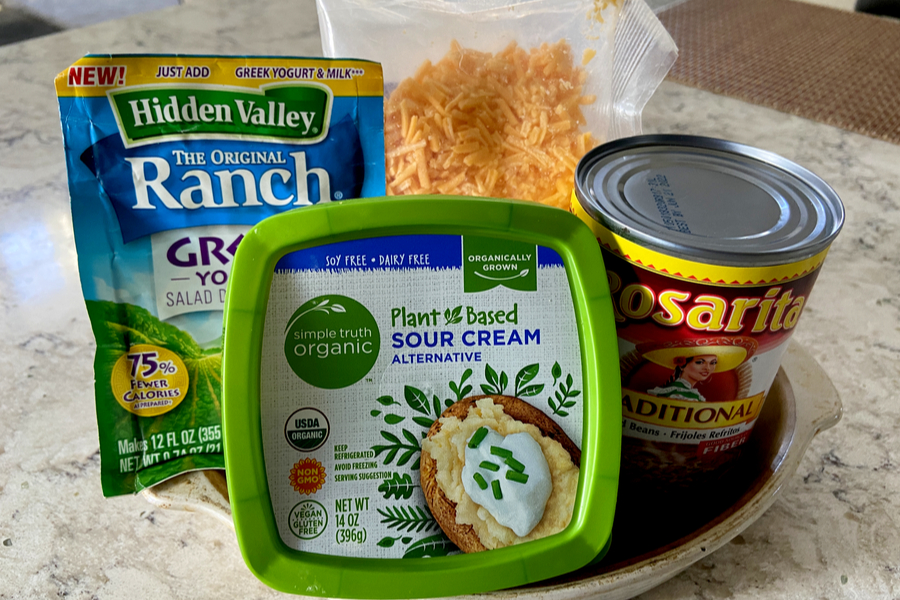 cheesy ranch bean dip ingredients