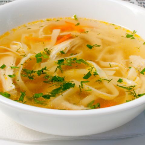 instant pot chicken noodle soup