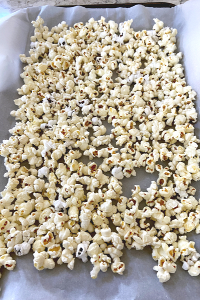 homemade popcorn