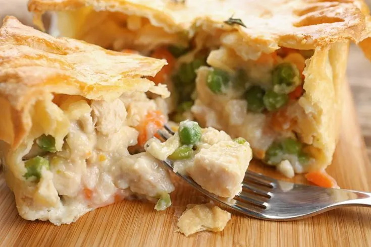 leftover turkey pot pie