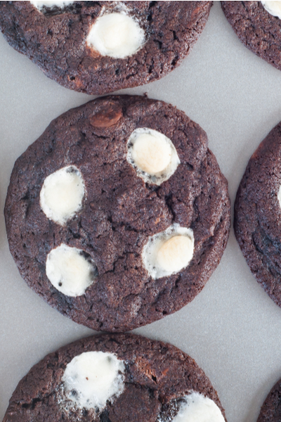 hot cocoa cookie