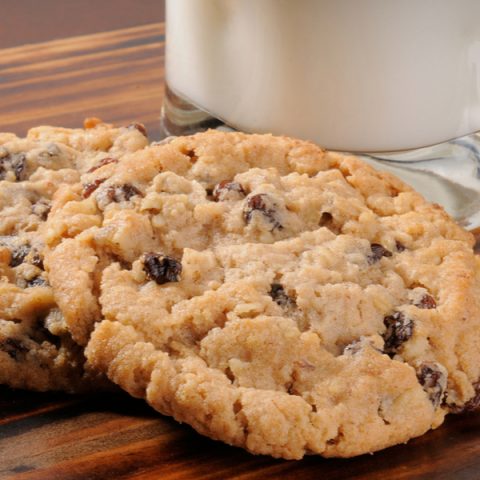 soft Oatmeal raisin cookies