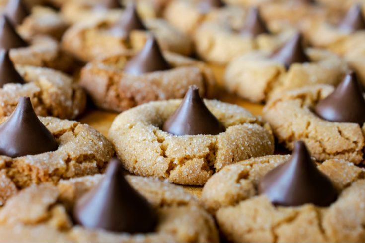 Peanut Butter Blossoms Cookies