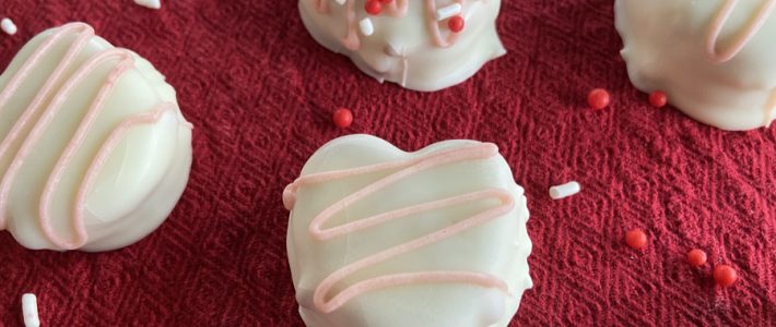 Peanut Butter Pretzel Heart Candy Recipe peanut butter heart candy
