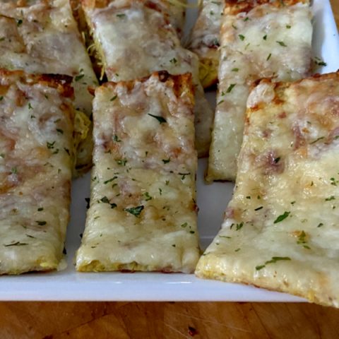 spaghetti squash breadsticks