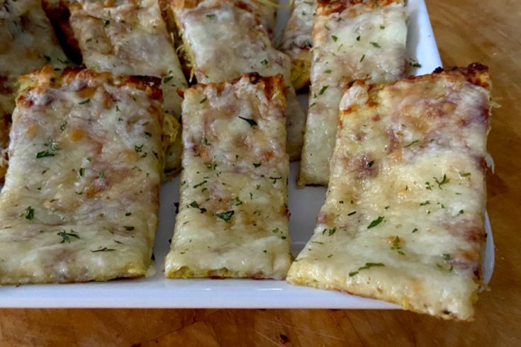 spaghetti squash breadsticks